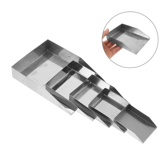 VERDANVERSE Plated Silver Metal Spoon Scoop Kit Durable Jewelry Making Tools for Home