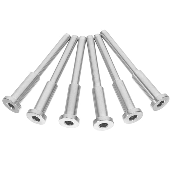 VERDANVERSE 6Pcs Invisible Cable Railing Connectors Stainless Steel Weather Resistant for Balcony and Deck