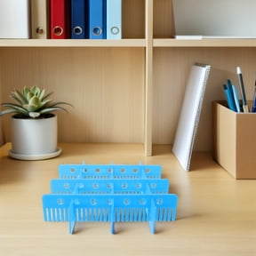 VERDANVERSE 6-Pack Plastic Adjustable Divider Panels for Storage Boxes, Partition Inserts for Organizing