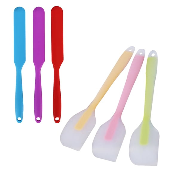 VERDANVERSE baking mixing tool Silicone Translucent 6Pcs