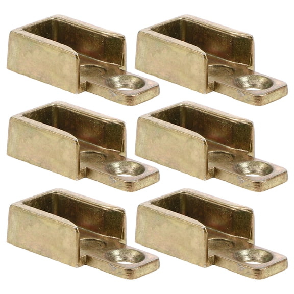 VERDANVERSE Window Sash Metal Catch Light Brown Zinc Alloy Multistructure 6Pcs