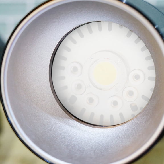 VERDANVERSE 6Pcs White LED Diffusion Plates for Ceiling Spotlight Lamps with Easy Installation and Uniform Light