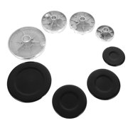 VERDANVERSE Aluminum Stovetop Burner Covers Easy Install Durable for Gas Stoves 8Pcs