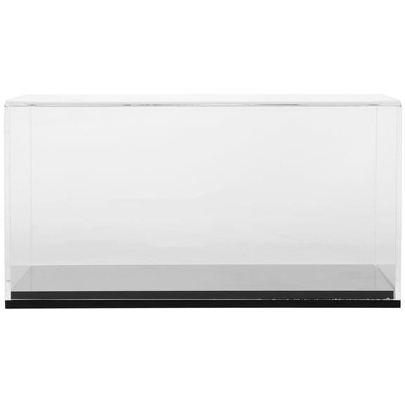 VERDANVERSE Clear Acrylic Box Transparent Display Case for Collectibles and Art Pieces