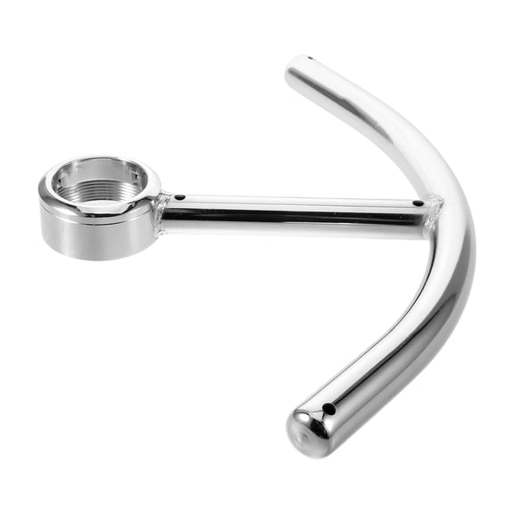 VERDANVERSE Plated Metal Bar Stool Footrest Base Replacement, Stable Support for Home Bar, Kitchen, Restaurant Use