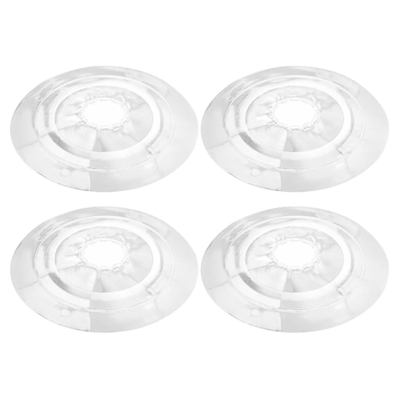 VERDANVERSE Bike Guard, Transparent Plastic Freewheel Protector Cover for Enhanced Chain , 4 Pack