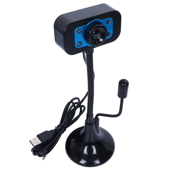 VERDANVERSE Black Computer with Clear Picture and Built-in Microphone for Online Meetings and Streaming