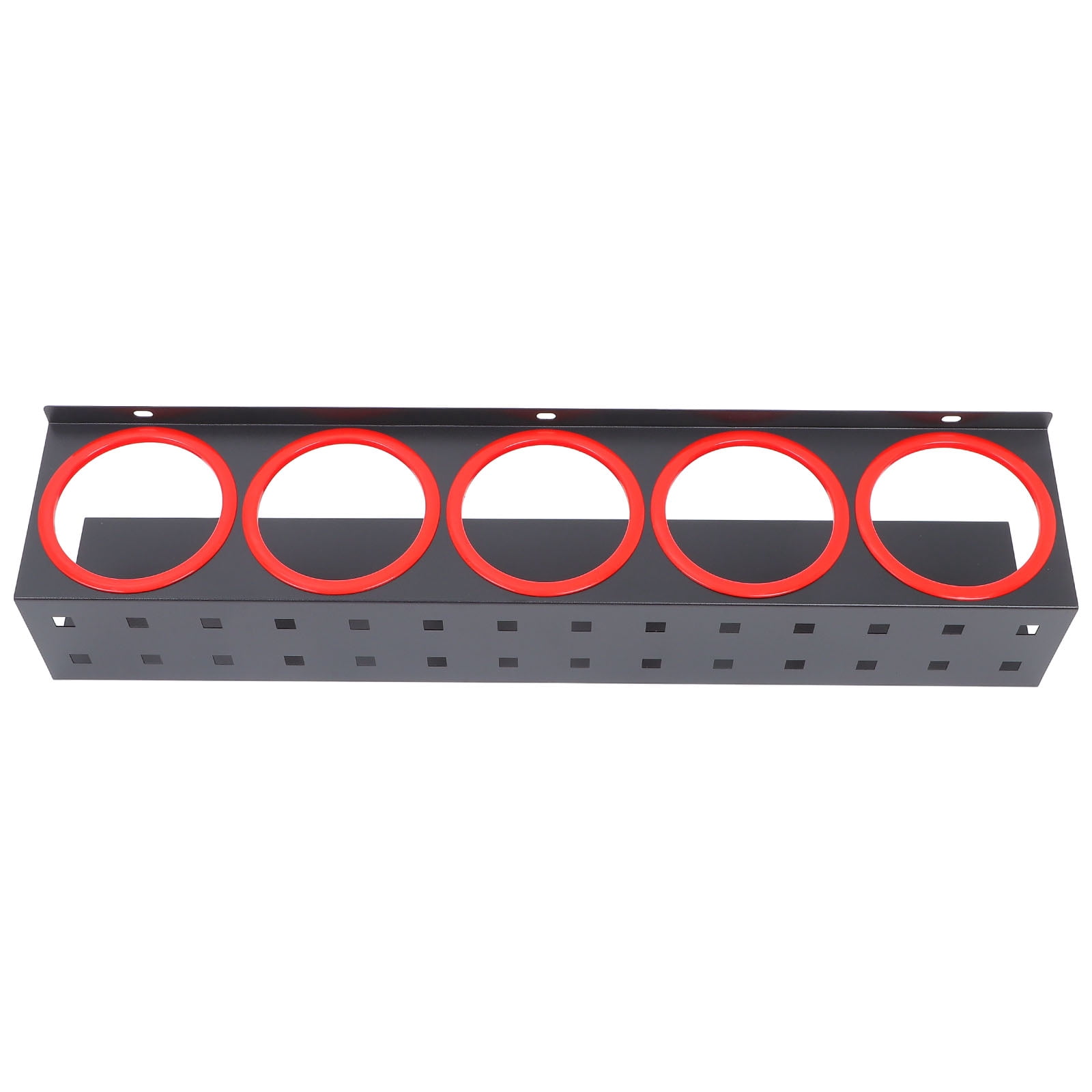 VERDANVERSE Black Spray Bottle Storage Organizer Wall Rack with Iron ...