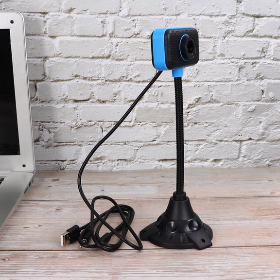 VERDANVERSE Flexible USB Webcam with Built-in Microphone for Online Meetings and Video Calls