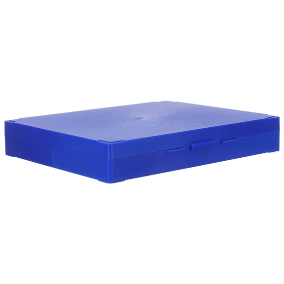 VERDANVERSE Reusable Plastic Microscope Slide Storage Case with 100-Slot Organizer for Lab and Classroom Use