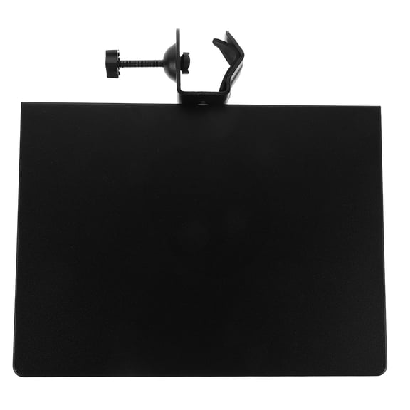 VERDANVERSE Universal Mic Stand Tray Organizer Black Compact Size for Live Streaming