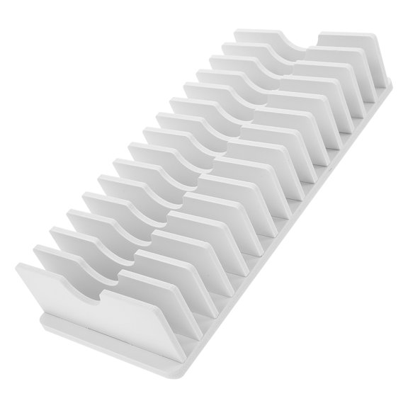 VERDANVERSE Compact White PVC Phone Locker for Classroom, Stylish and Portable Organizer