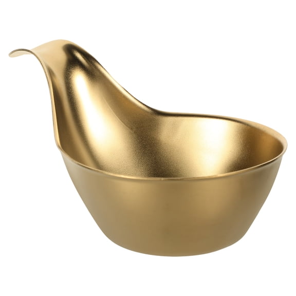 VERDANVERSE Stainless Steel Golden Sauce Cup for Condiments and Dips, 1 Piece Container for Sauces