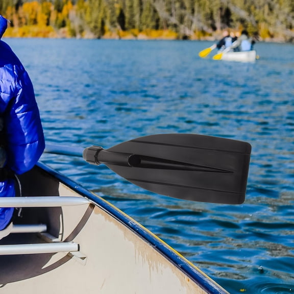 VERDANVERSE Detachable Black Plastic Kayak Paddle Lightweight Portable Paddleboard Accessory