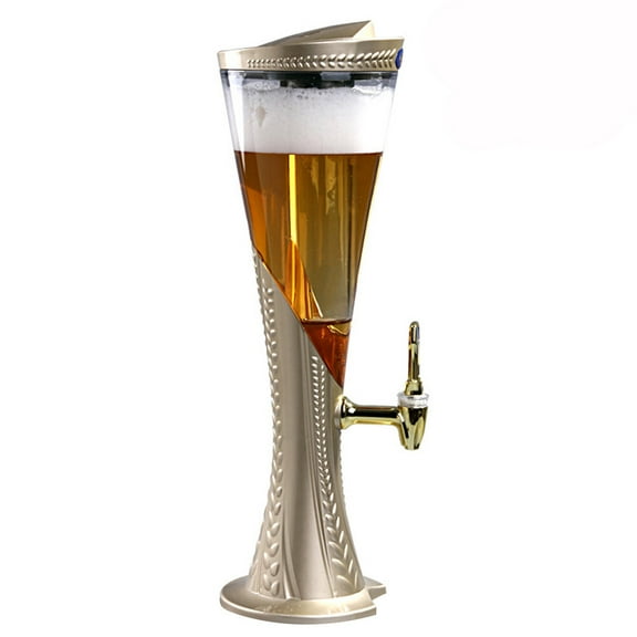 VERDANVERSE Drinks Tower Dispenser 1Pack for Party and Dinner Use 51.7x19.4x16.3in
