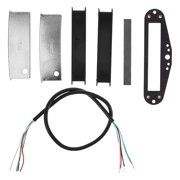 VERDANVERSE 1Set Black Humbucker Pickup Kit for Electric Guitar Enhanced Clarity and Noise Reduction