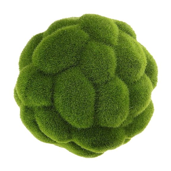 VERDANVERSE Durable Artificial Moss Ball Greenery Sphere for Window Ceiling and Garden Decor