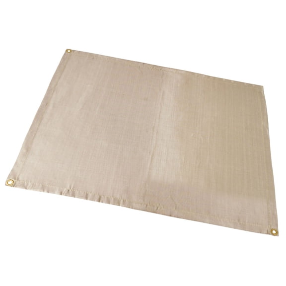 VERDANVERSE Khaki Fiberglass Fireproof Mat for Outdoor Fireplace and Camping