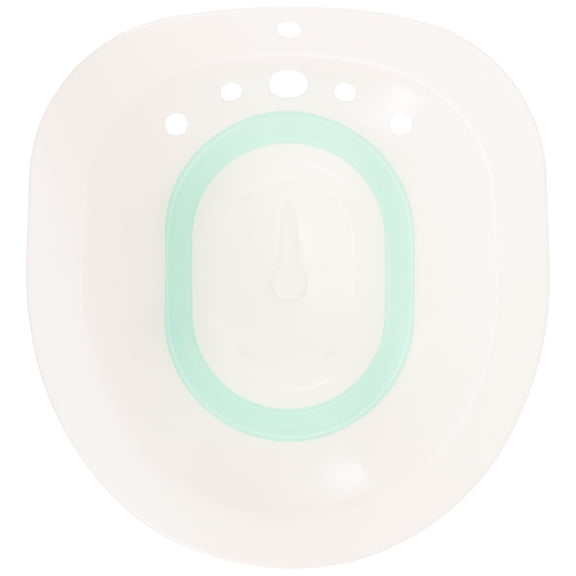 VERDANVERSE Foldable Sitz Bath Bidet White for Home Easy to Store and Use