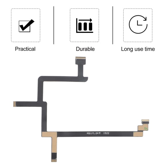 VERDANVERSE Gimbal Flexible Cable Replacement with Reinforced Ends for Drone Repair