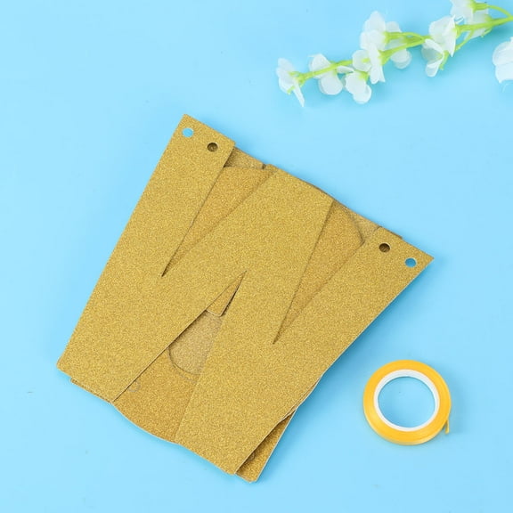 VERDANVERSE Doughnut Day Decoration Donut Theme Decorations Gold Glitter 1Pack