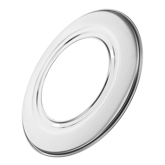 VERDANVERSE Versatile Stainless Steel Steamer Ring Plated Silver for Kitchen Water Separator Tray Design