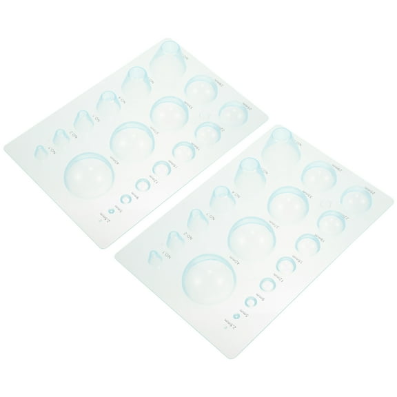 VERDANVERSE weaving flowers tool Paper Quilling Plates Sky-blue Plastic 2Pcs