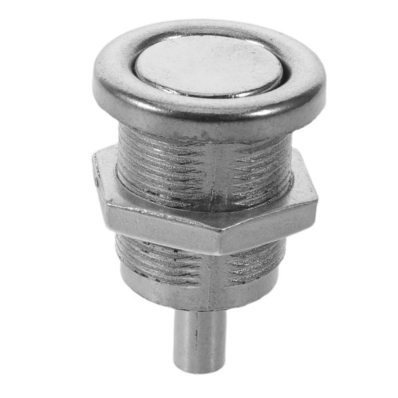 VERDANVERSE Plated Silver Coin Slot Machine Button Replacement with Enhanced Coin Refund Trigger