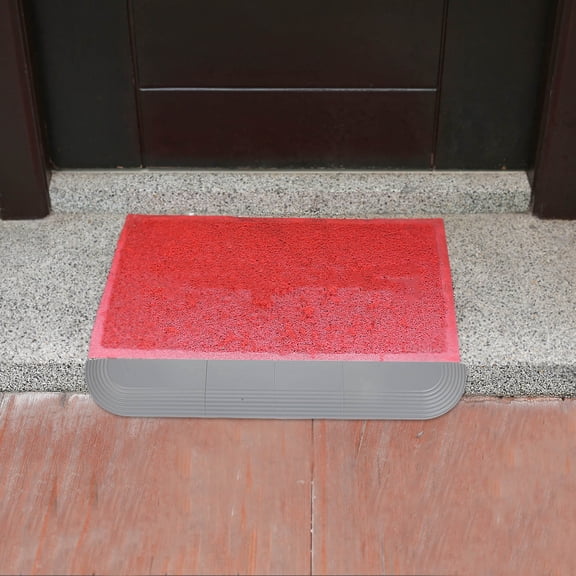 VERDANVERSE Seamless Plastic Robot Vacuum Threshold Strip for Home Use with Non Slip Texture