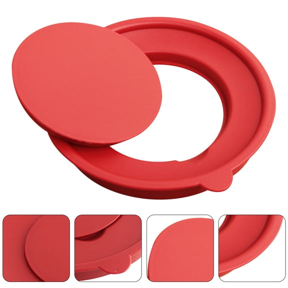 VERDANVERSE Kitchen Red Plastic Splash Proof Cover - Protects Counters, Reusable, Practical