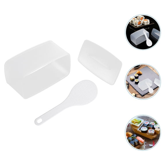 VERDANVERSE Sushi Maker Moulds 2 Sets Kitchen Tools for Home Cooking, Making, Meal Prep, and Lunch Preparation