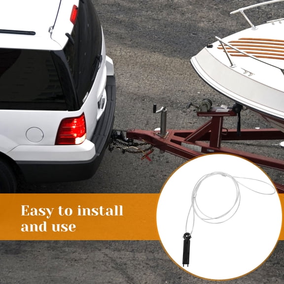 VERDANVERSE Trailer Breakaway Cable Carbon Steel Electric Brake Switch for Rv Trailer