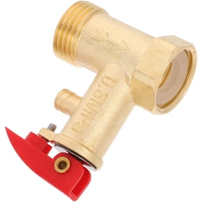 VERDANVERSE Copper Vent Pipe Pressure Relief Valve for Water Heater, Pressure Safety Accessory, 1 Set
