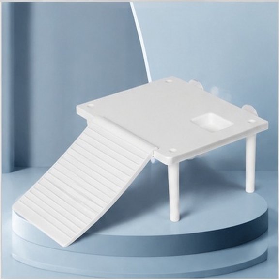 VERDANVERSE White Turtle Ramp Platform Beautiful and Relaxing for Turtles
