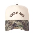 thumbnail image 1 of VERGIAC BAY AREA Letter Embroidered Trucker Hat, Unisex Adjustable Snapback Mesh Cap for Daily Commute Travel Outdoor Wear, 1 of 11