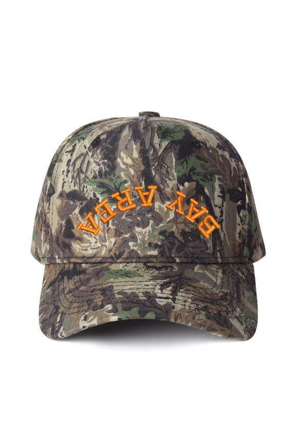 BAY AREA Letter Embroidered Trucker Hat, Unisex Adjustable Snapback Mesh Cap for Daily Commute Travel Outdoor Wear