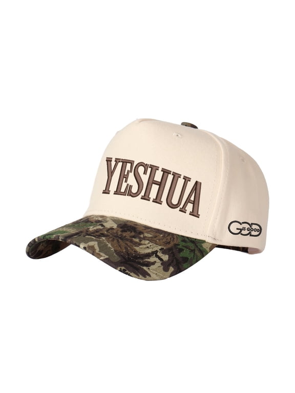 YESHUA Letter Embroidered Trucker Hat, Unisex Adjustable Snapback Mesh Cap for Daily Travel Outdoor Casual Wear