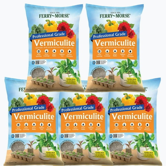 VERMICULITE FINE GRD 8QT (Pack of 5)