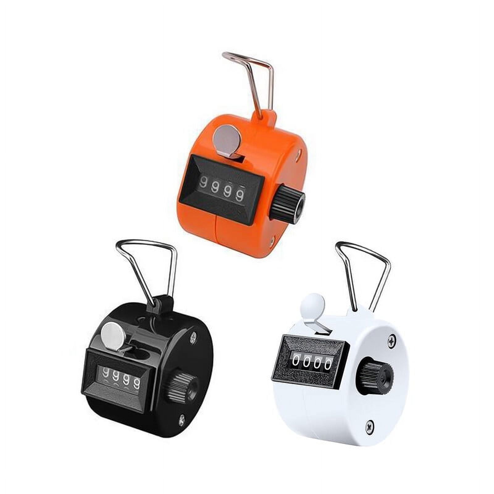 VERMON 3Pcs Clicker Counters Compact Size Widely Used Mechanical 4