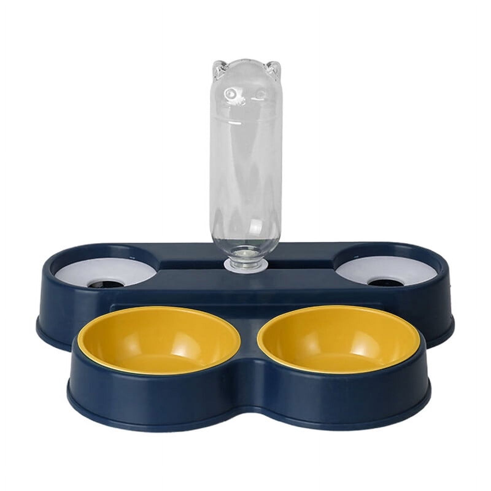 VERMON Automatic Pet Water Dispenser with AntiOverturning Double Bowls