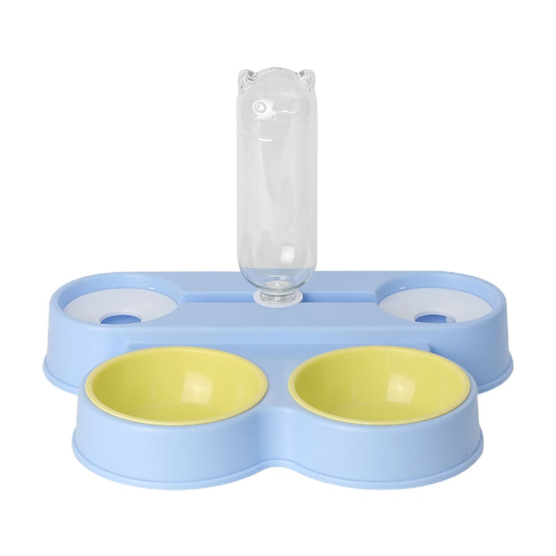 VERMON Automatic Pet Water Dispenser with AntiOverturning Double Bowls