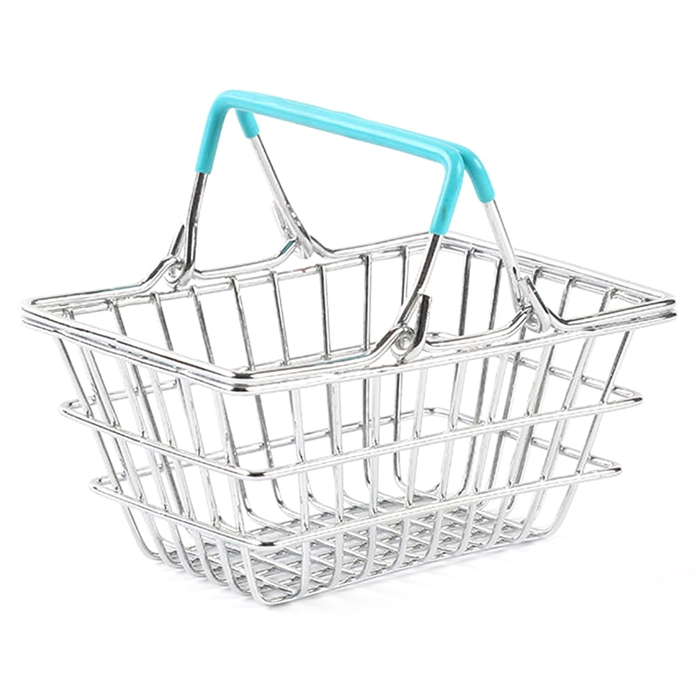 Kids metal shopping basket clearance