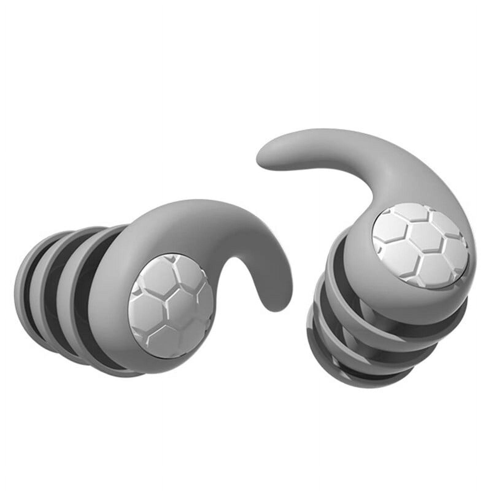 VERMON Earplugs,1 Pair Swimming Earplugs Ergonomic Cozy Wear Portable Waterproof Soft EarWear