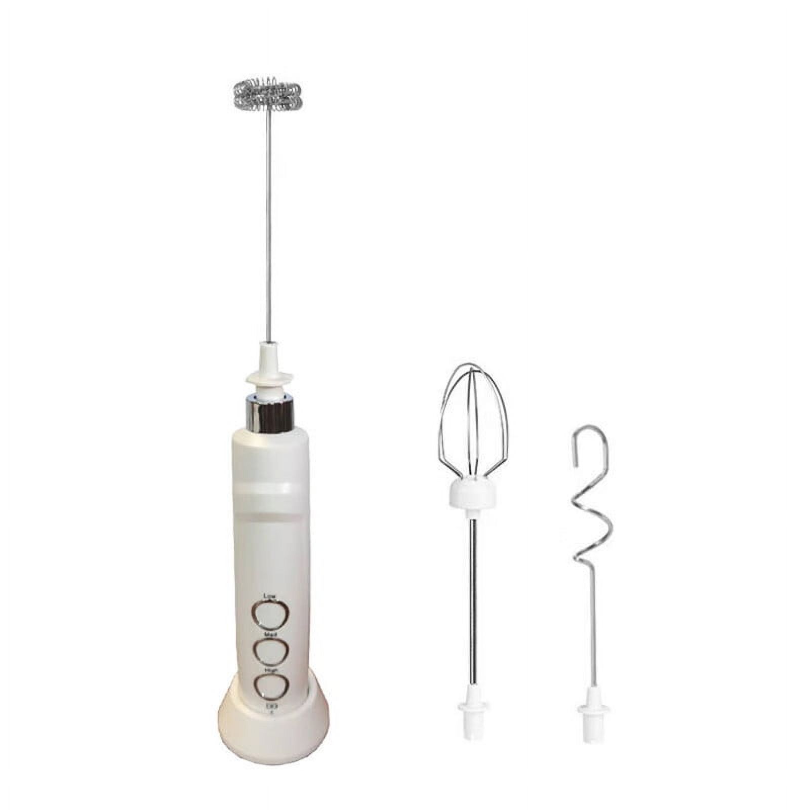 VERMON Electric Egg Beater,1 Set Electric Egg Beater 3 Gears Removable