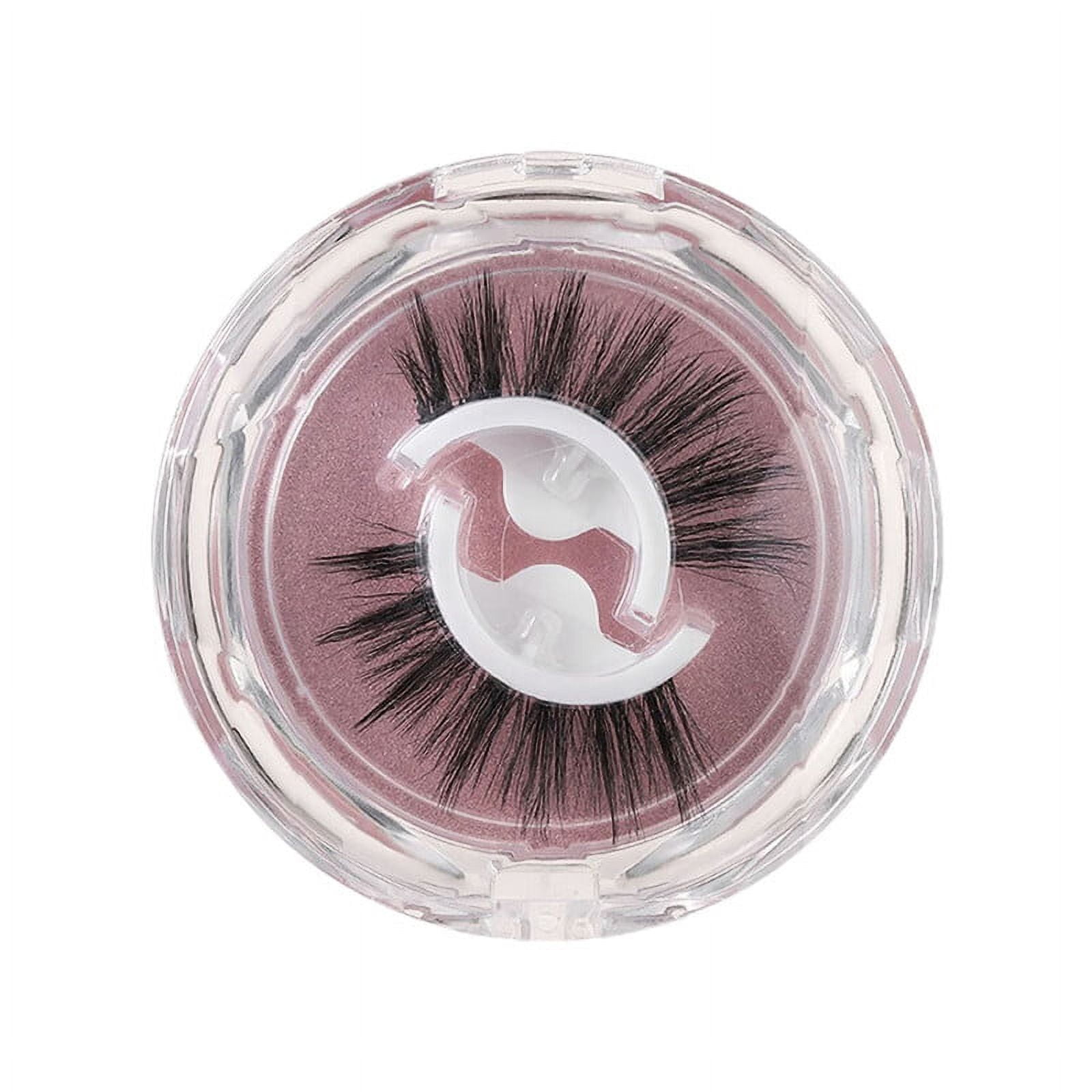 VERMON False Eyelashes,1 Box Self Adhesive False Eyelashes Fluffy Wispy