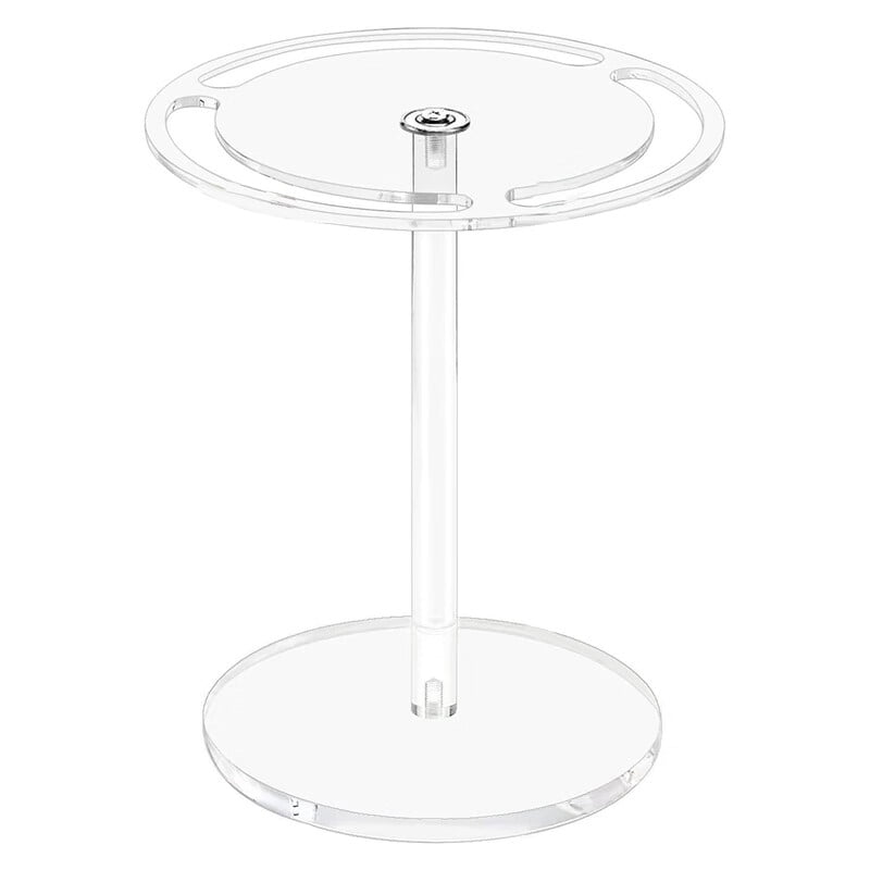 VERMON Glasses Display Stand 360Degree Rotating Acrylic Sunglasses
