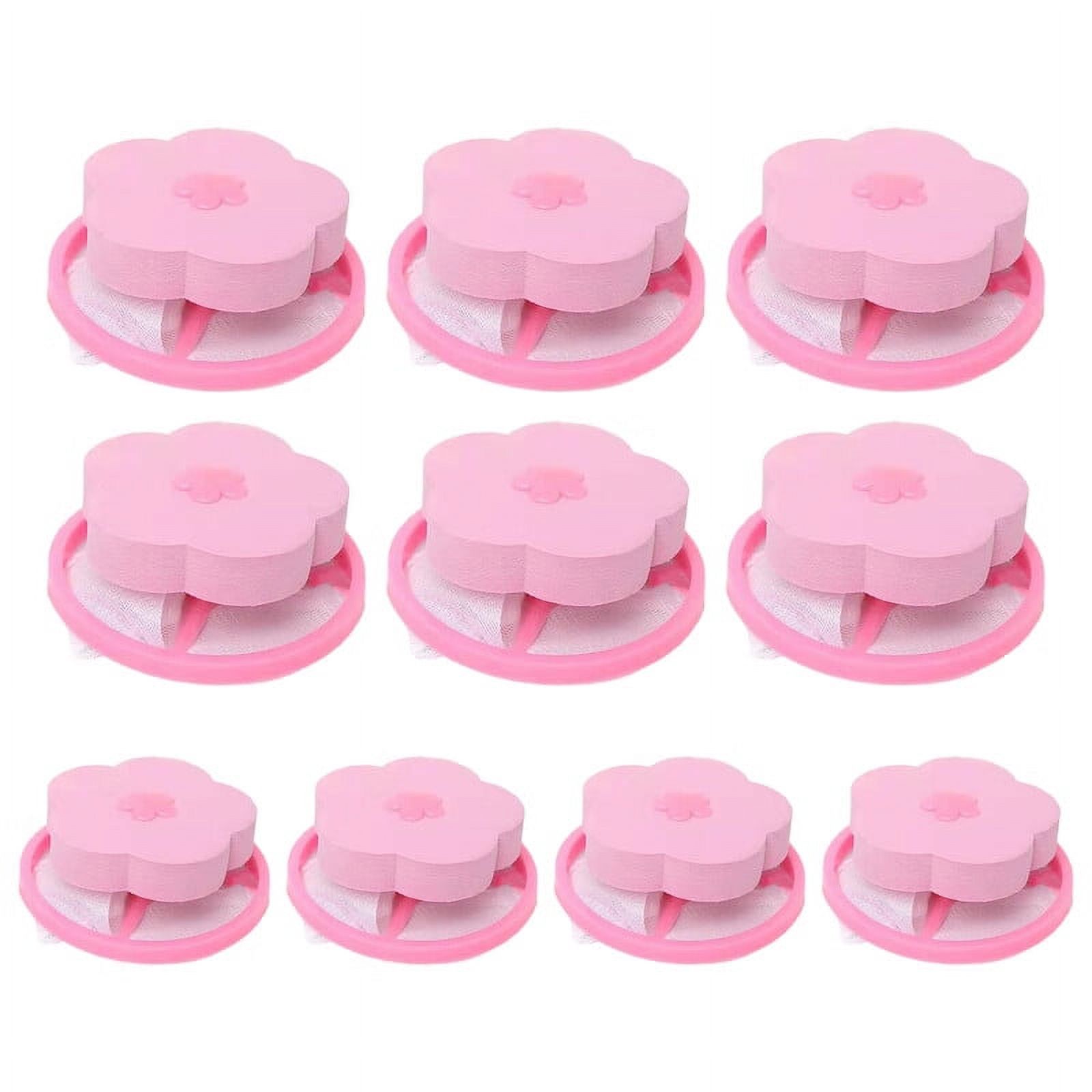 VERMON Laundry Hair Catcher,10Pcs Laundry Hair Catcher Cone Shape Fine