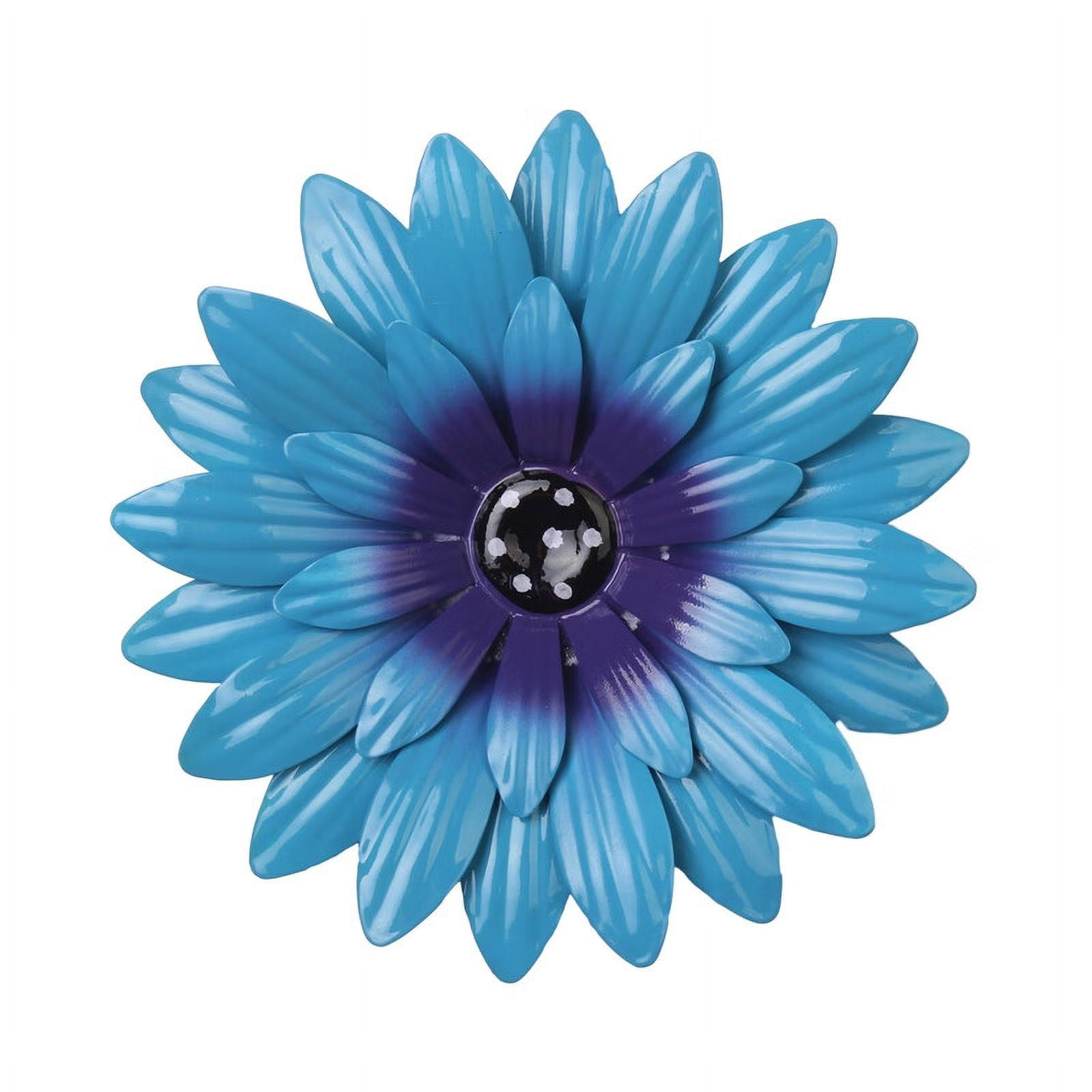 VERMON Metal Sunflower Wall Decor Handmade Multicolored Flower Art for