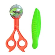 VERMON Outdoor Toys Gift 2Pcs/Set Bug Insect Catcher Scissors Tongs Tweezers Clamp Cleaning Tool Kids Toy