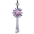thumbnail image 1 of VERMON Stylish Flower Beads Pendant Car Interior Decor Rearview Mirror Hanging Ornament, 1 of 6